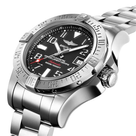 breitling avenger blacksteel|breitling seawolf super diver.